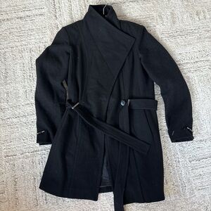 Calvin Klein Black Women's Coat